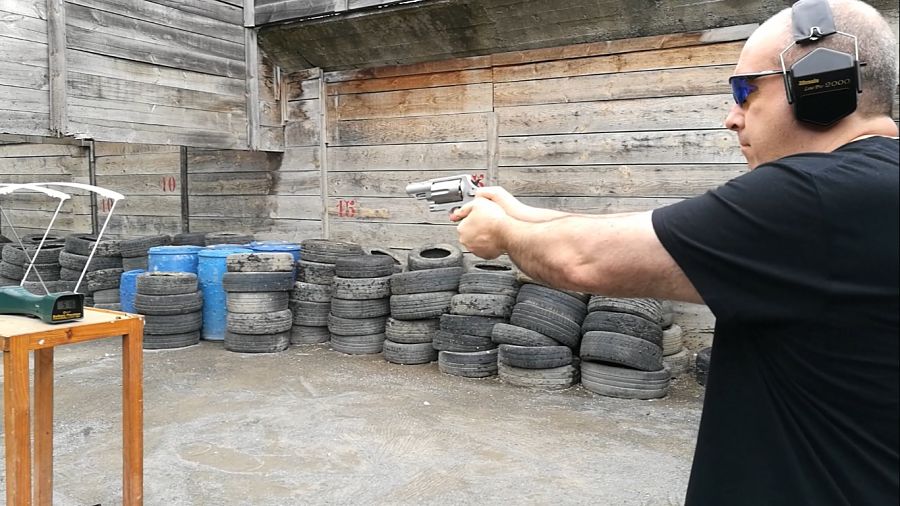 Smith & Wesson Pasando el cronógrafo